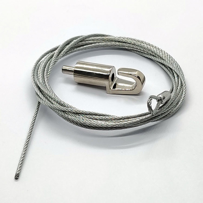 Steel Cable Sling With Adjust Cable Gripper For Picture Hanging Systems