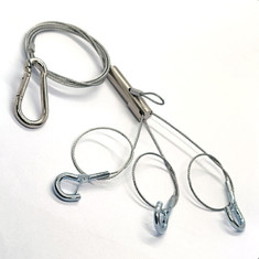 Wire Rope Suspension Kit Adjustable Flower Hanging System