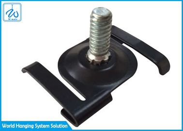 SGS Drop Ceiling T Bar Attachment Clip Parts For Suspended Ceiling / Track Lighting
