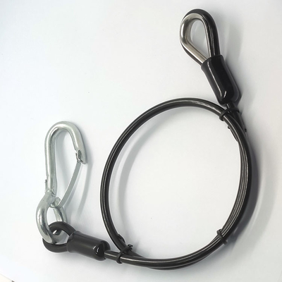 Wire Cable Galvanized Stainless Steel Coated PU Hanging Hook