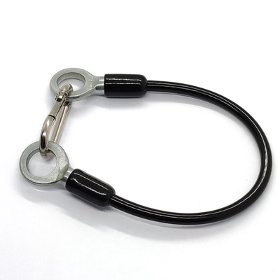 Galvanized rope coated PVC Stainless Steel Cable Sling Lifting With Eye Loop end