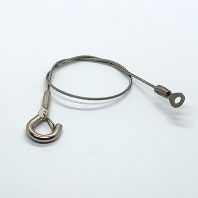 High Quality Galvanized Stainless Steel Wire Rope Assembly With Stainless Eyelet Terminals