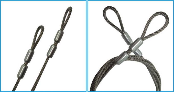 Spring Loop Cable SGS Extension Spring Safety Cable 3mm Stainless Steel Wire Rope With ...