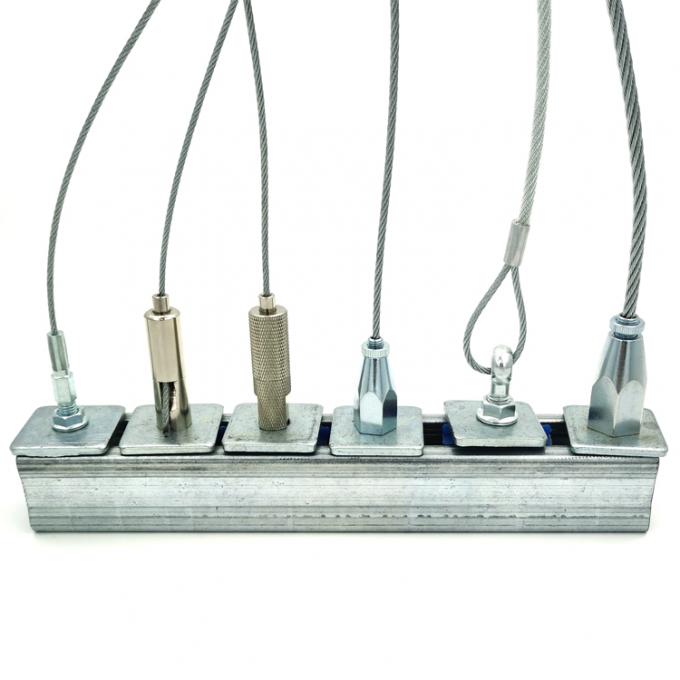 Wire Looping Cable Gripper Steel Structure Hanging Support System For
