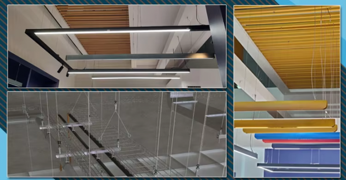 Custom Black Coated Wire Rope Cable Suspension Kit High Quality Ceiling ...