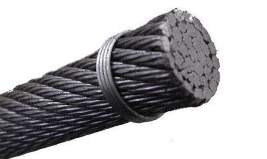 Cut off method of wire rope