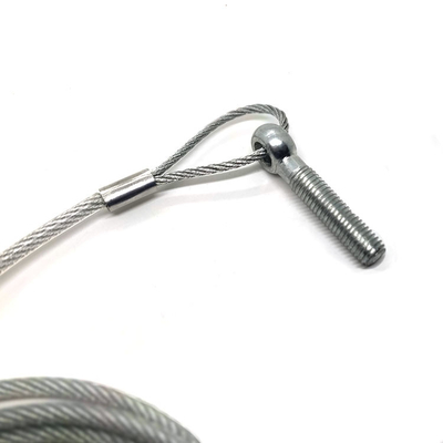 Wire Rope Suspension Kit V - Fit Snap Hook Looping Cable Gripper For Ventilation Systems
