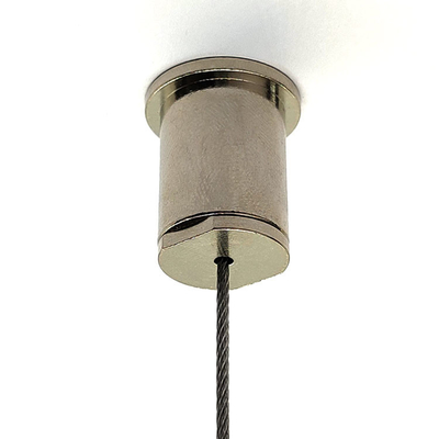 Nickel Brass Ceiling Light Attachment Hanging Light Fixtures Gripper