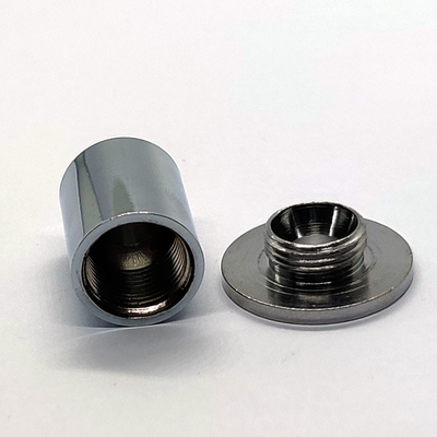 Brass Chrome Ceiling Coupler Attachment Steel Wire Rope Ceiling Connector