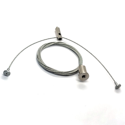 Light Suspension Kit With Adjust Cable Gripper And Stainless Wire Rope