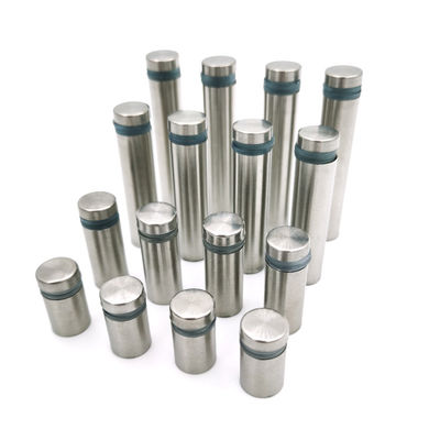 Sign Standoffs Mounts Wall Glass Standoff - Chiodi Pubblicitari 19 X 40 Mm, 10 Pezzi