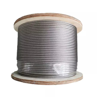 Galvanized Steel Bulk Cable Irwc 6 X 19 Steel Wire Rope