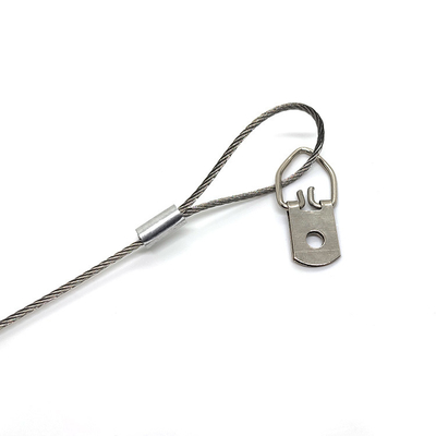 Picture Hanger Wire Stainless Steel Safety Cable Frame Hanging Wire And D-Rings