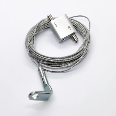 Wire Rope With 90 Deg Eyelet End Fixing Suspension Kit From Concrete Ceiling