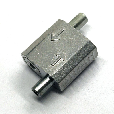 Natural Anodized Aluminum Brass Cable Grip Connector For All Connections