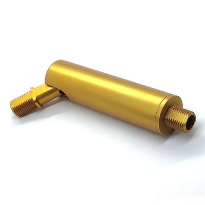Swivel Joint Fixture Gold Brass Cable Gripper