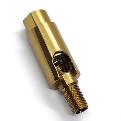 Brass Swivel Joint Fixture Light Cable Gripper 90 - 330 degree