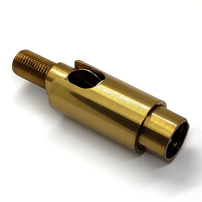 Brass Swivel Joint Fixture Light Cable Gripper 90 - 330 degree