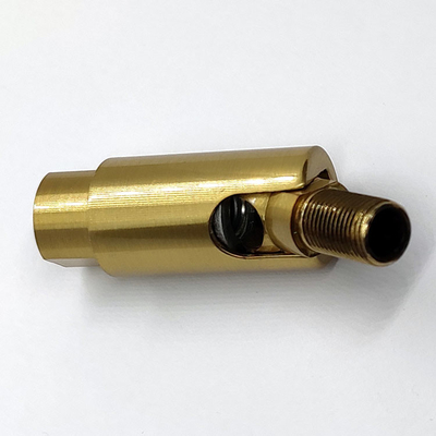 Brass Swivel Joint Fixture Light Cable Gripper 90 - 330 degree