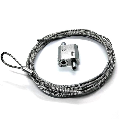 Natural Anodized Aluminum Brass Cable Griper Connector For All Connections