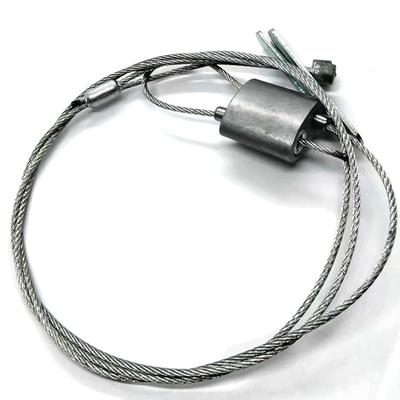 Adjustable Looping Aluminum Brass Cable Grippers Easy To Use