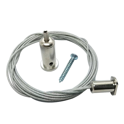 Ceiling Attachment Adjustable Cable Gripper Nickel Grip Lock CNC Hardware Tools
