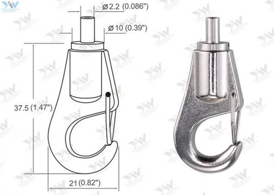Compatible With Various Cable Types Wire Cable Grippers With Lighting Pendant