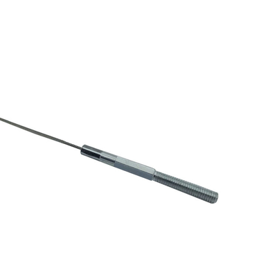 Galvanized 1.5MM Wire Rope With Zinc Head For Hanging Structure