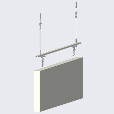  Connectors Anchors Hanger Wire Suspension Kit For Acoustic Panels