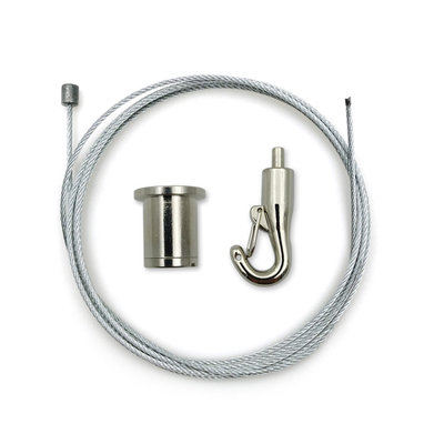 Metal Ceiling Hanging Systems Adjustable Suspension With Connect Absorber Anchor