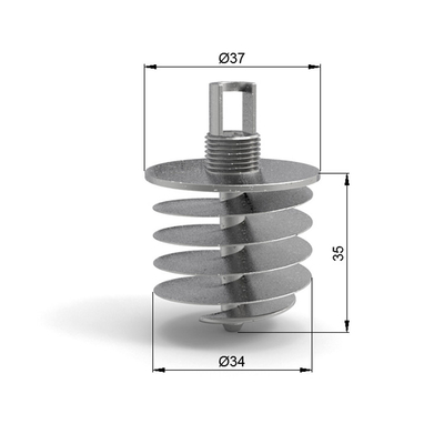 Connect Absorber With Adjustable Wire Kit  For Acoustic Ceiling Suspension System