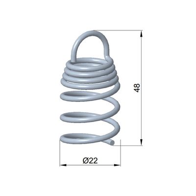 Adjustable Wire Hanger Of Suspension Kit Ceiling Spiral Anchors