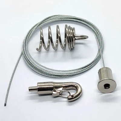 Custom Length Of Cable Soundproof Ceiling Suspension System for Lighting/ Exhibition/ Acoustic Ceiling