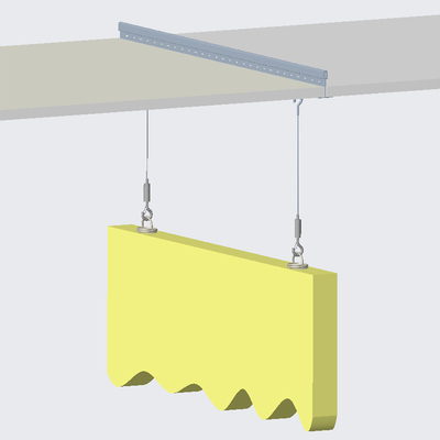 T Bar Twist Clip With Gripple Barrel End Fixing For Suspended Ceiling Grid