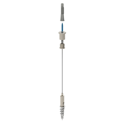 Connect Absorber Anchor Adjustment Acoustic Panel Suspension Screwing Directly Into The Acoustic Panel