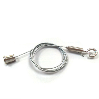Cable Suspension Kit Ceiling Mounted Metal Cable Hook Gripper System For Sound Dampening Panels