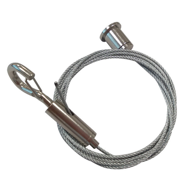 Cable Suspension Kit Ceiling Mounted Metal Cable Hook Gripper System For Sound Dampening Panels