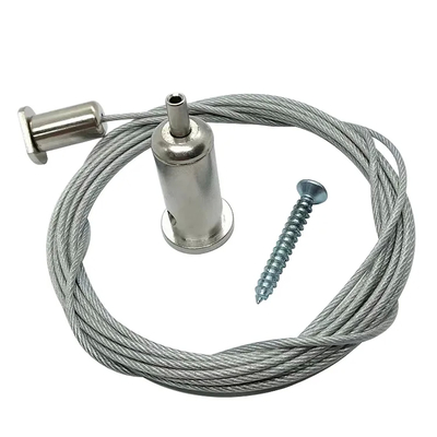 7x7 or 7x19 Wire Cable Grippers with Nickel Plated Finish