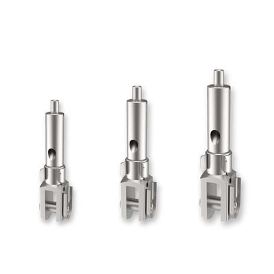 Nickel Plated Suspended Wire Cable Grippers with Locking Feature for Pendant Light