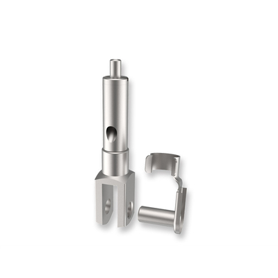 Adjustable U-shaped Clamp 1.2-2.0mm For Ceiling Suspension Kit Panel Display Lamps