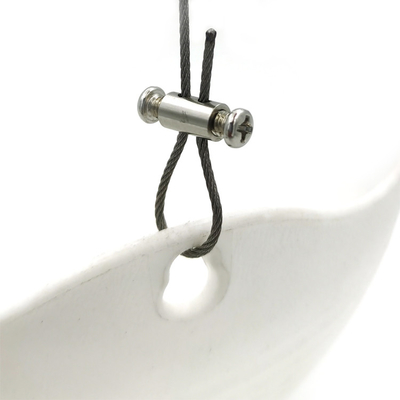 Suspension Kit Cable Gripper Hook For Light  Nickel Plated For Hanging Wire Hook Lighting