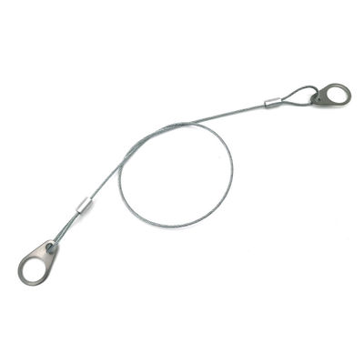Speaker Safety Stainless Steel Cable Safety Wire Rope For Ceiling Speaker Mounted Ceiling Or On The Wall Add Security For Hanging Light Lock Camera DIY Speaker In Hall Car Bar Exibition