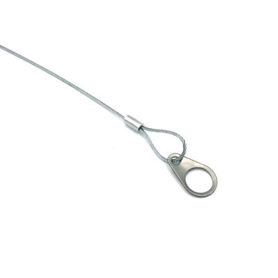 Speaker Safety Stainless Steel Cable Safety Wire Rope For Ceiling Speaker Mounted Ceiling Or On The Wall Add Security For Hanging Light Lock Camera DIY Speaker In Hall Car Bar Exibition
