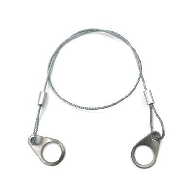Speaker Safety Stainless Steel Cable Safety Wire Rope For Ceiling Speaker Mounted Ceiling Or On The Wall Add Security For Hanging Light Lock Camera DIY Speaker In Hall Car Bar Exibition
