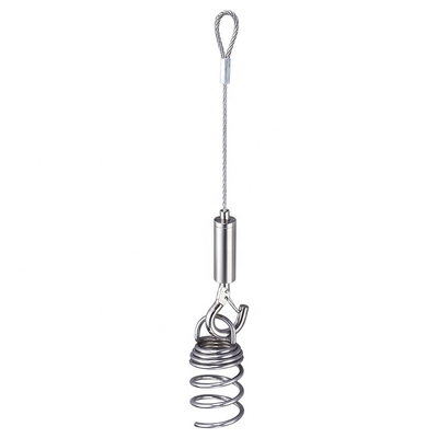 Galvanized Steel Wire Rope Fixing Kit with Double Gripper and Loop