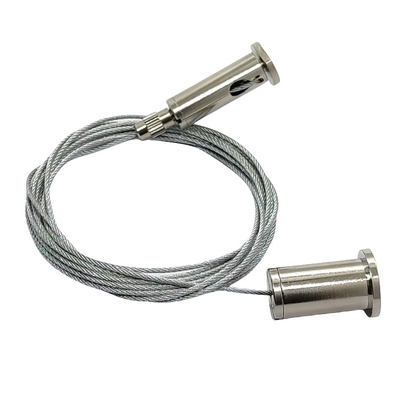 Stainless Steel Cable Gripper Suspension Kit for Lighting Systems