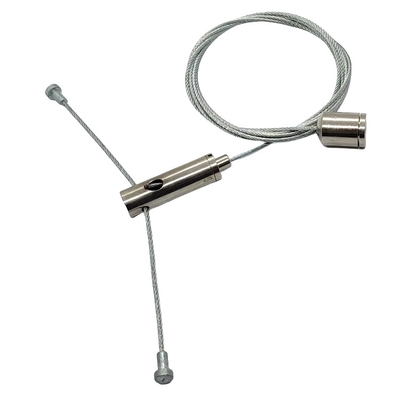 Stainless Steel Suspended Wire Ceiling Lighting System Kit