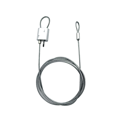 Nickel Plated Cable Looping Gripper with 0.6mm~2.0mm Cable Diameter for Lighting Systems - Free Sample & 7 Days Delivery