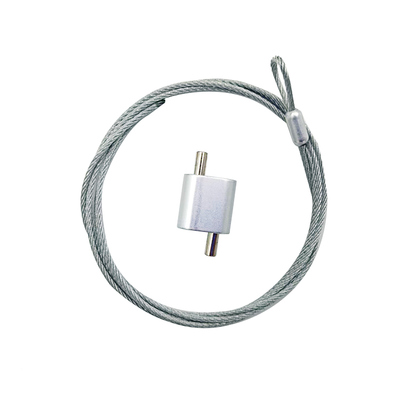 Nickel Plated Cable Looping Gripper with 0.6mm~2.0mm Cable Diameter for Lighting Systems - Free Sample & 7 Days Delivery