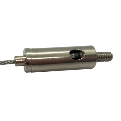 Corrosion Resistant High Strength Nickel Color Cable Gripper Wire Rope Clip for Secure Fastening